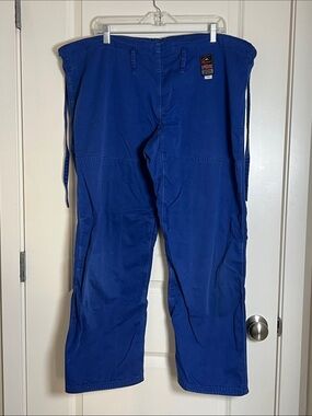 FUJI Jiu-Jitsu Pants A4 / XL Royal Blue with drawstring